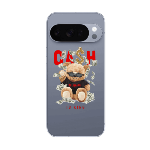Google Pixel 10 Pro Cash is king Transparent Silicone TPU Θήκη